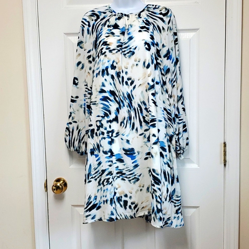 The Limited Water Color Free Dress
